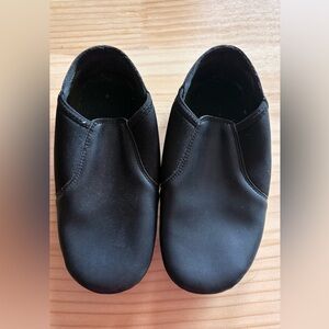 Stella Black Slip-On Dance/Practice Jazz Shoes